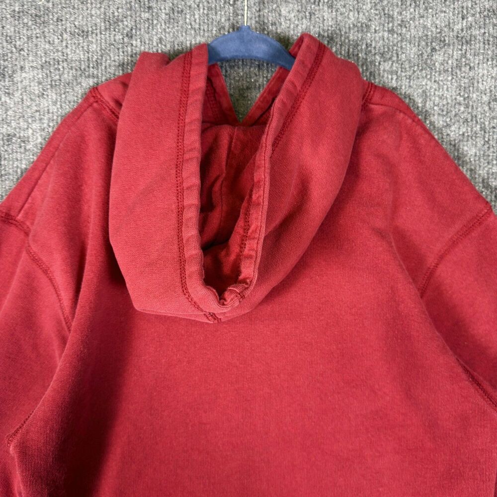Old Navy Hoodie Youth Size M Red Vintage Y2K Flames Graphic Sweatshirt 2005 - Picture 8 of 10